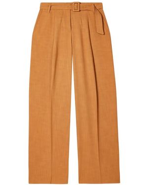 Paul Smith Pleated Trousers - Orange