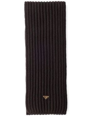 Prada Wool Scarf - Black