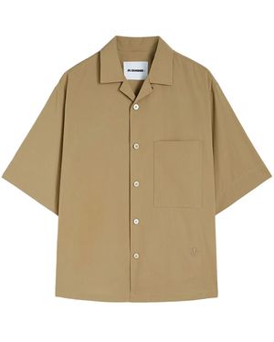 Jil Sander ショートスリーブ シャツ - ナチュラル