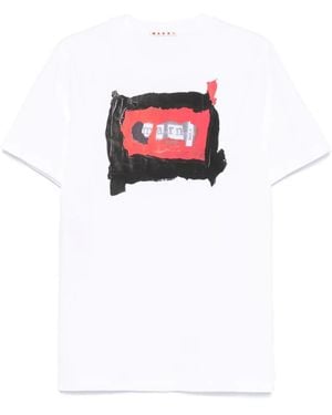 Marni コットン Tシャツ - ホワイト