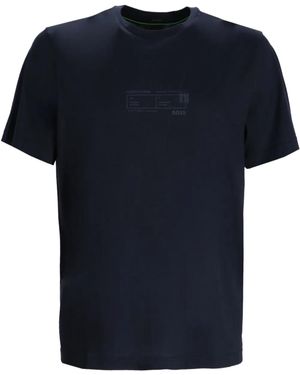 BOSS ロゴ Tシャツ - ブルー