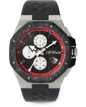 Off-White c/o Virgil Abloh Reloj Frequency Chrono De 42 Mm - Gris
