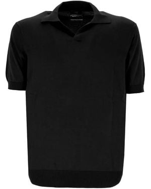 Hōsio Camiseta De Punto Fino - Negro