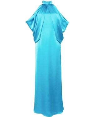 Badgley Mischka Halte Rneck Dress - Blue