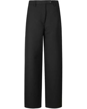 Grifoni Straight-Leg Tailored Trousers - Black