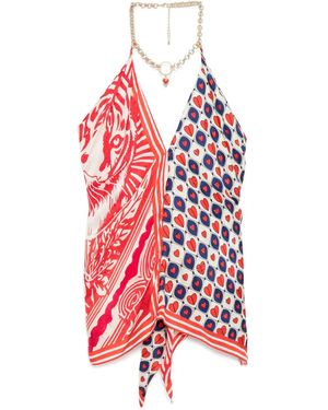 CAMILLA Rinse & Roar トップ - レッド