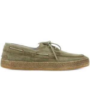 Corvari Mocasines 1933 de ante - Verde