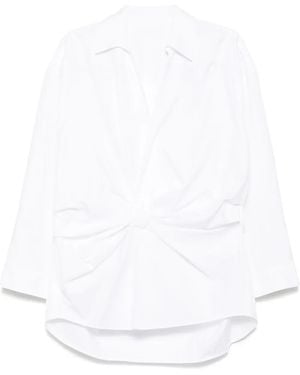 JNBY V-Neck Shirt - White