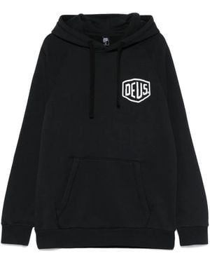 Deus Ex Machina Hoodie Venice Address - Noir