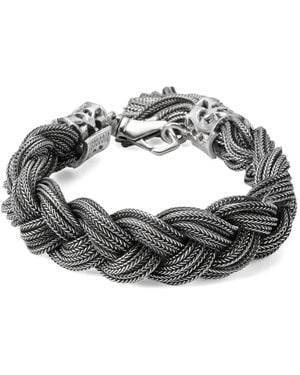 Emanuele Bicocchi Braided Bracelet - Metallic