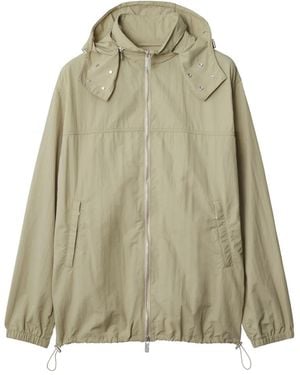 Burberry Veste À Logo - Vert