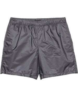 Prada Re-Nylon Swim Trunks - Grey