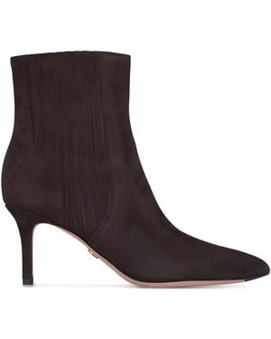 Veronica Beard Lila Ankle Boots - Black