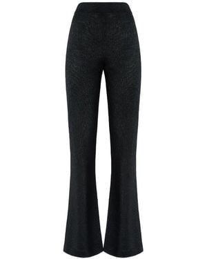 Missoni Hose im Glitter-Look - Schwarz