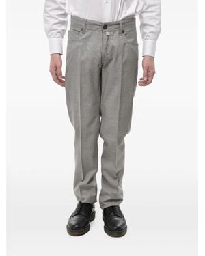 Corneliani Id Luxury Denim Trousers - Grey