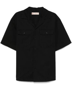 Marni Big Confetti Shirt - Black