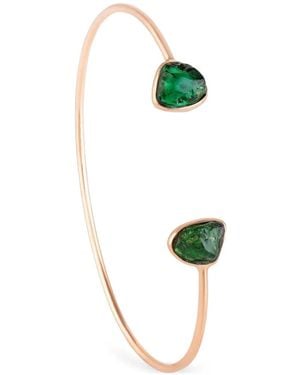 CLARA CHEHAB Elemental Tourmaline Cuff Bracelet - Metallic