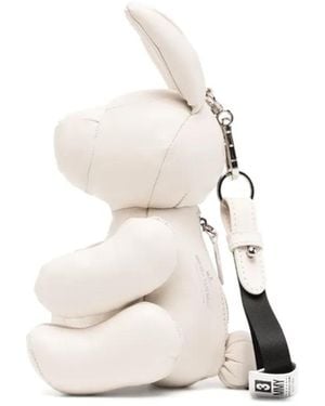 Maison Mihara Yasuhiro Rabbit Messenger Bag - White