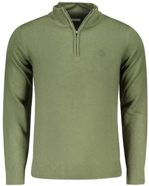 North Sails Pull À Fermeture Zippée - Green