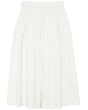 Toogood Dancer Gathered Skirt - White