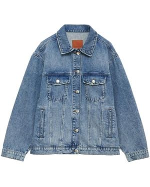 Anine Bing Rory Denim Jacket - Blue