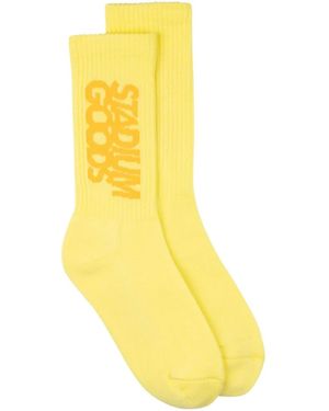 Stadium Goods Crew "Marmalade V2" Socks - Yellow