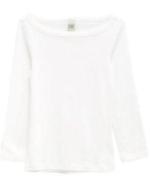 Flore Flore Boat Neck Steffi Tee - ホワイト