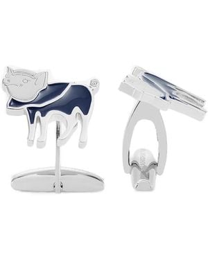 Shanghai Tang Nunzio Cufflinks - Blue