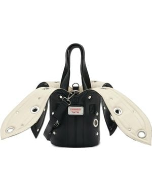 Charles Jeffrey Two-Handle Eyelet-Detail Tote Bag - Black