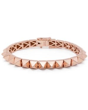 Eddie Borgo Pyramid Bracelet - Pink