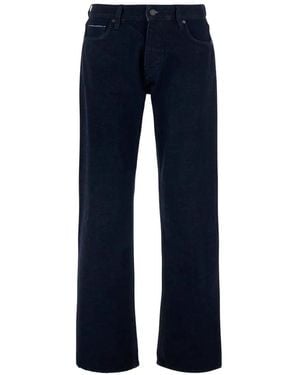 Emporio Armani J107 Straight-Leg Jeans - Blue