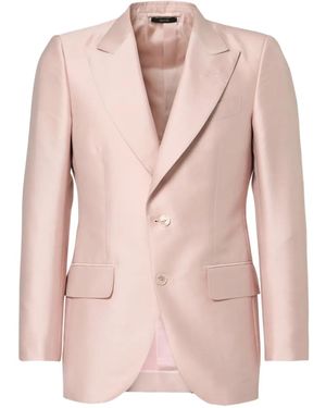 Tom Ford Single-Breasted Suit - Pink