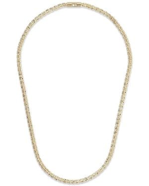 Desmo Collar Infinity World Texturizado - Blanco
