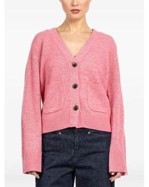 Lisa Yang Danni D Cardigan Mit Geknöpfter Tasche - Pink