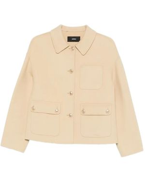 Arma Flap-Pocket Jacket - Natural
