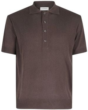 Paolo Pecora Short-Sleeved Polo Shirt - Brown