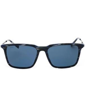 Zeiss Rectangle-Frame Sunglasses - Blue