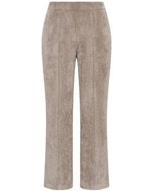 Maliparmi Corduroy Flared Pants - Grey