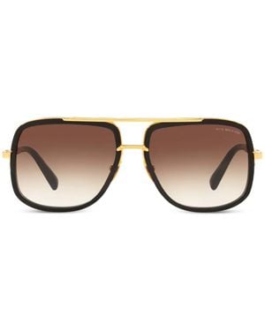 Dita Eyewear Mach One Square-Frame Sunglasses - Black