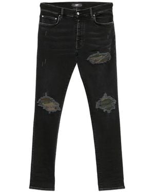 Amiri Vaqueros Con Efecto Envejecido - Negro