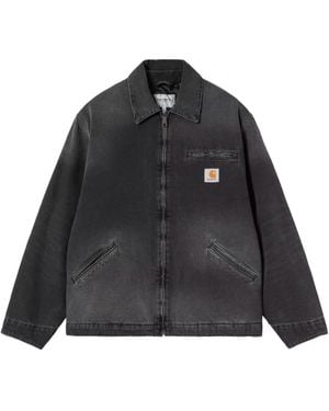Carhartt Og Detroit Denim Jacket - Black