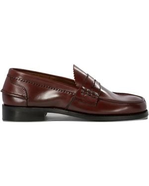 Saxone Of Scotland Arran 1407/03 Penny Leather Loafers - Brown