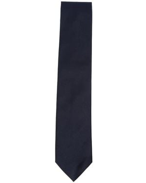 Errico Formicola Pointed Tie - Blue