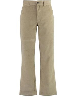 Dickies Higginson Corduroy Flared Trousers - Natural
