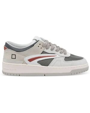 Date Torneo Pop Suede Trainers - White
