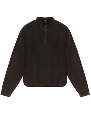 Represent Sudadera Initial Con Cremallera - Negro