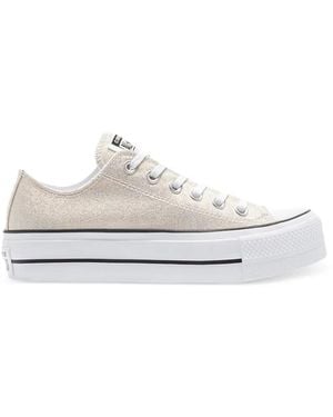 Converse Chuck Taylor All Star Lift Ox Sneakers - Weiß