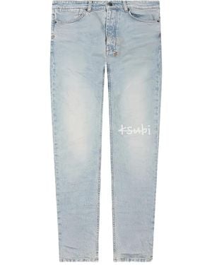 Ksubi Jean À Logo Imprimé - Bleu