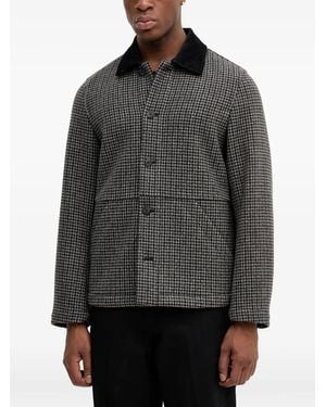 Marc O' Polo Houndstooth Jacket - Grey
