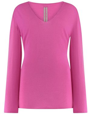 Rick Owens Trui Van Scheerwol - Roze
